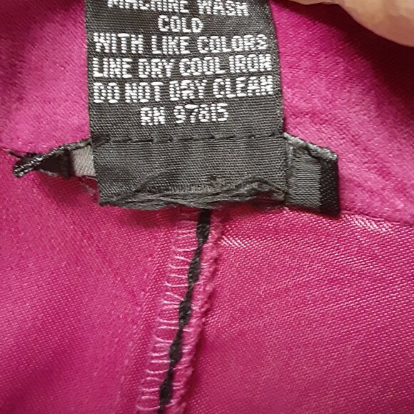 Courtnay Purple Stretch Blazer Size 14, Black Stitch Design, Long Sleeve. - Picture 4 of 9